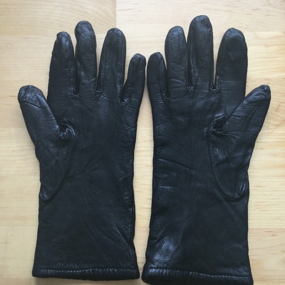 Women’s LEATHER Warm Gloves - Picture 1 of 3